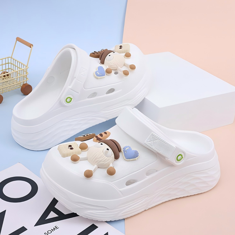 Platform Slippers Summer Women - Farming And Agriculture recension och pris